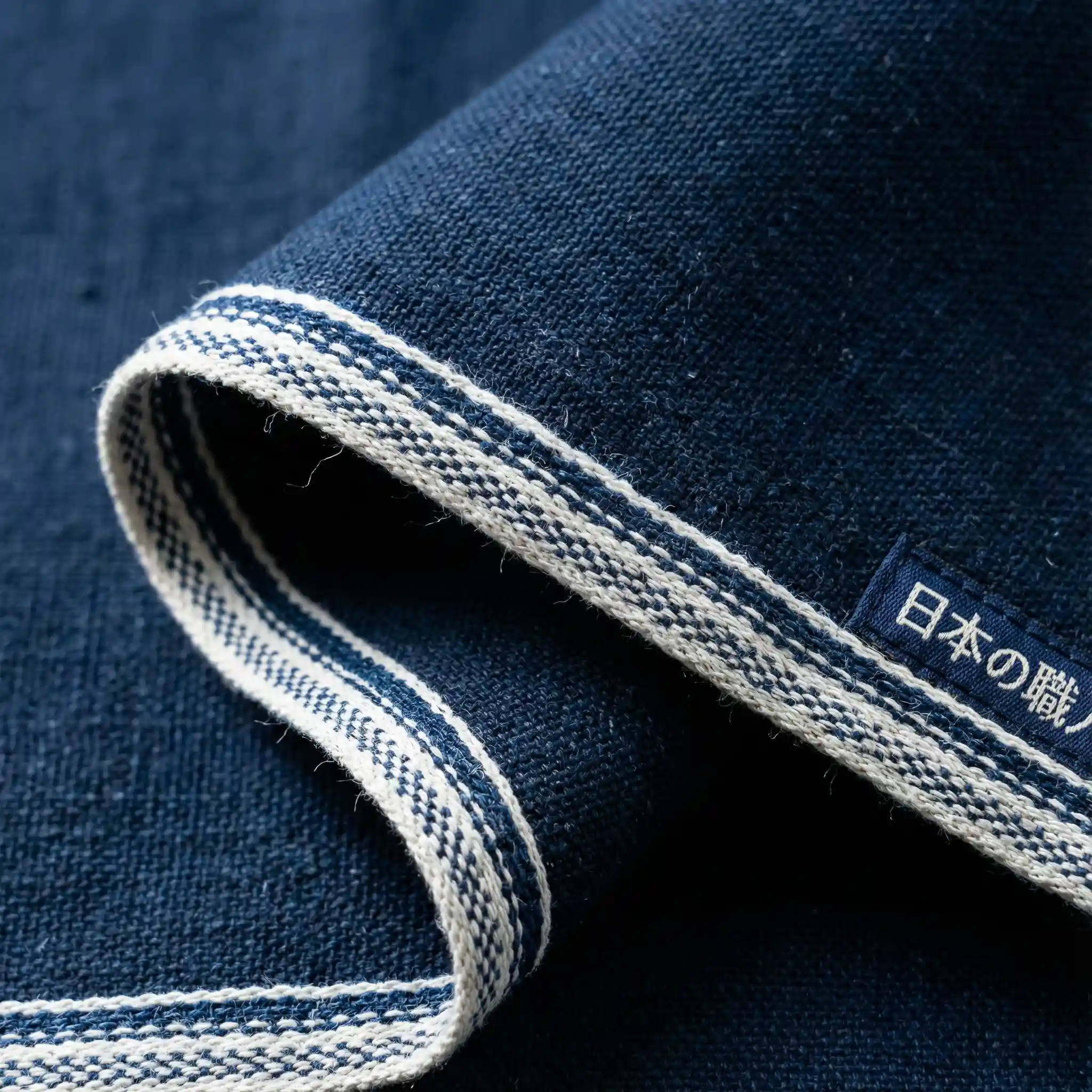 昭和レトロ帆前掛け｜耳付き・極厚キャンバスの業務用モデルOEM製作