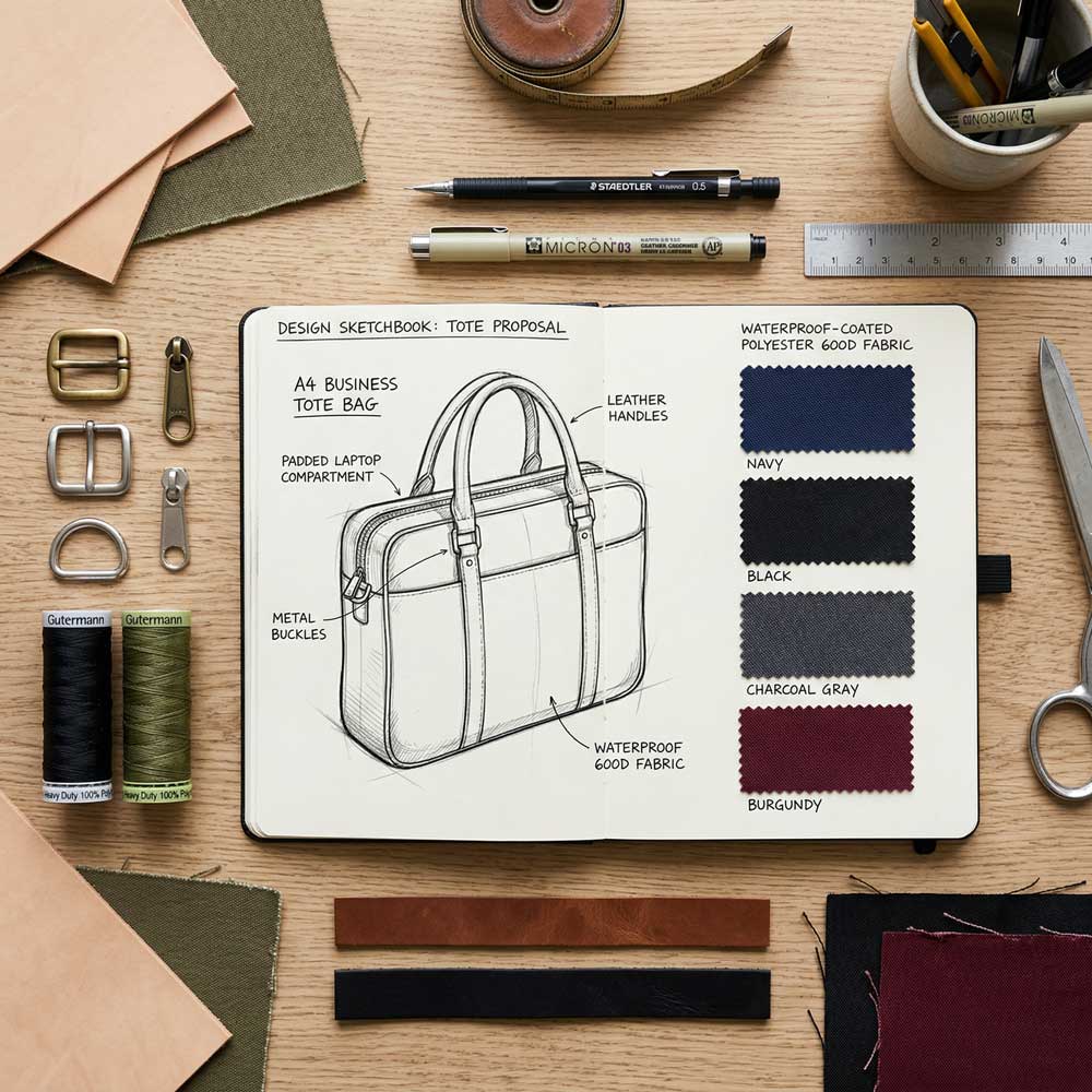 A4 トートバッグ OEM 製作